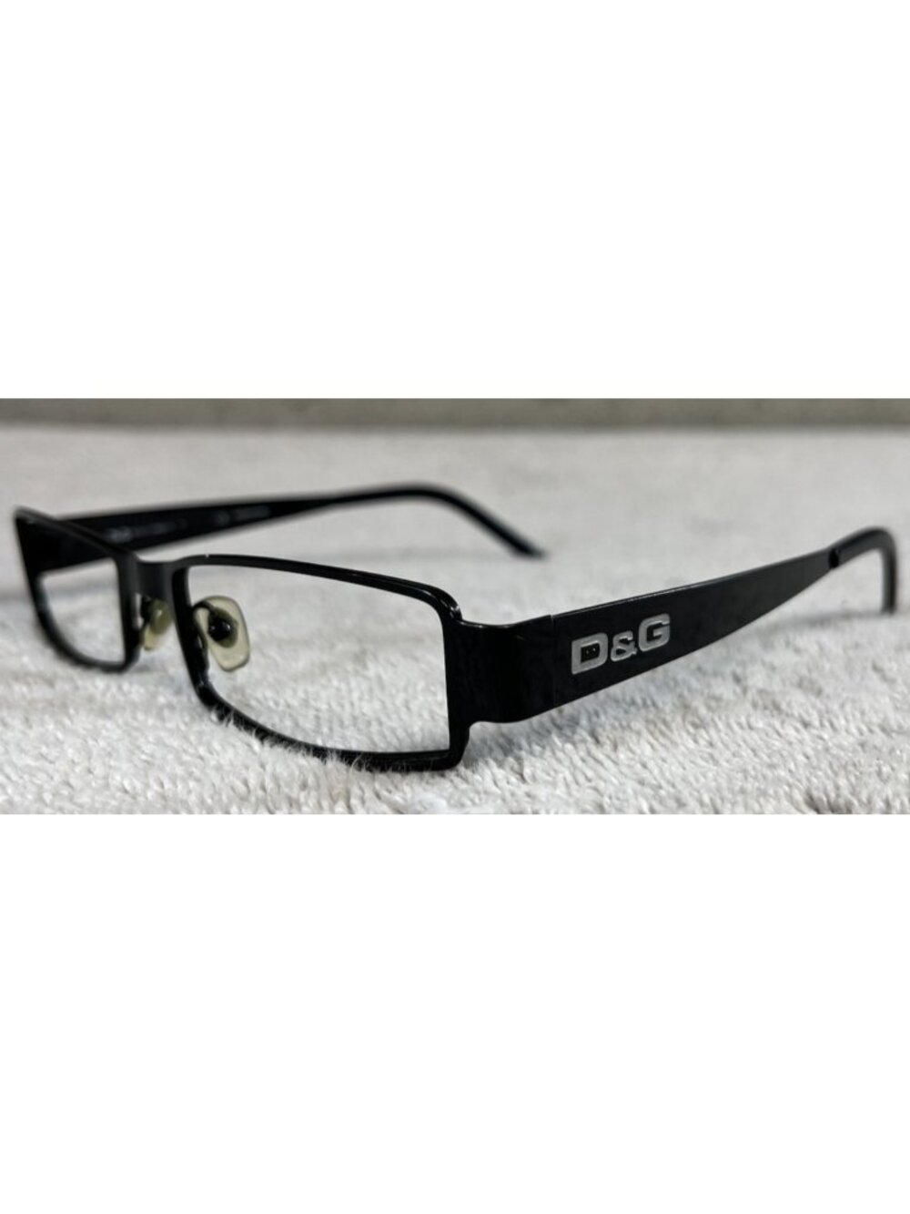 Dolce & Gabbana DG 5031 01 Black Metal Rectangular Eyeglasses Frames 52-17-140 - Picture 1 of 9